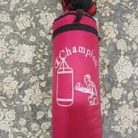 کیسه بوکس با دستکش نو