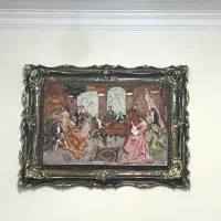 تابلو پلی استر برجسته