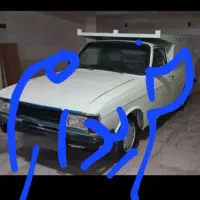 پیکان وانت ۸۵ بدون رنگ شاسی سالم نقدی