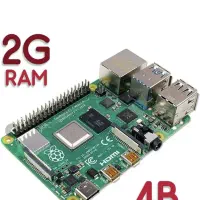 رزبری پای به همراه مانیتور ۷ اینچی دست دوم