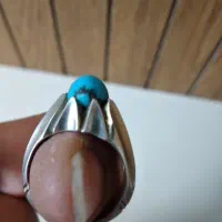 انگشتر فیروزه مصری|زیورآلات و اکسسوری|قم, شهرک مهدیه (مدرس)|دیوار