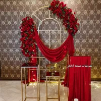 گل آرایی .کف استیج. تشریفات