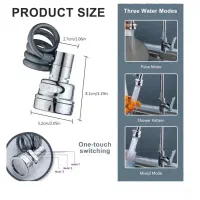 سرشیر ظرفشویی فنری افزایش دهنده فشار اب|لوازم حمام|ری, فیروزآبادی|دیوار