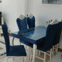 میز نهارخوری شش نفره کاملا سالم|میز و صندلی غذاخوری|خواف, |دیوار