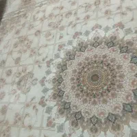 دو عدد فرش ۱۲متری گل برجسته ابریشم.فقط معاوضه|فرش|دورود, |دیوار