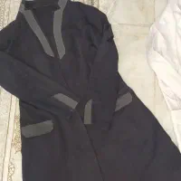 مانتو اداری سورمه ای تیره|لباس|رباطکریم, رباطکریم|دیوار