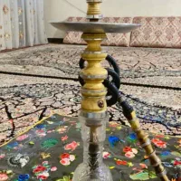 قلیان چوب زرد قدیمی