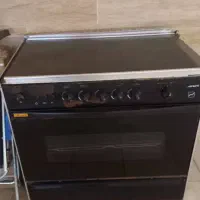 اجاق گاز فر پنج شعله مشکی