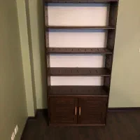 کتابخانه چوبی|کتابخانه، شلف، قفسه‌های دیواری|تهران, آرژانتین|دیوار