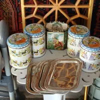 قوطی چای عتیقه