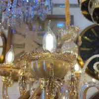 مدل بلوری تمام خارجی|لوستر و چراغ آویز|اراک, |دیوار