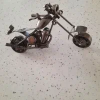 موتوردست سازفلزی دکوری تزیینی خیلی زیبا|مجسمه، تندیس، ماکت|قم, زنبیل آباد|دیوار