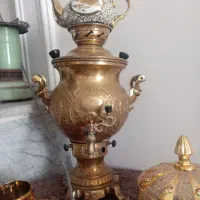 سماور برنجی یع نفتی قدیمی