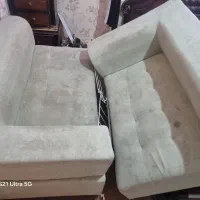 مبل راحتی نیم ست|مبلمان خانگی و میز عسلی|مشهد, نیروی هوایی|دیوار