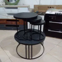 میز عسلی پایه فلزی