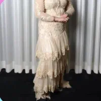 لباس مجلسی دانتل گیپوری