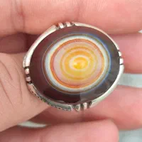 انگشتر نقره سنگ سه پوست|بدلیجات|تهران, نیروی هوایی (پیروزی)|دیوار