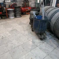 تعویض لاستیک زیر بندی ماشین