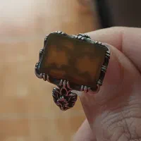 انگشتر عقیق شرف الشمس|بدلیجات|اردبیل, |دیوار