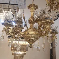 لوستر۱۰شعله فقط ۳میلیون|لوستر و چراغ آویز|مشهد, نوید|دیوار