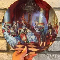 بشقاب های دیوار کوب طرح انگلیسی و فرانسوی|صنایع دستی و سایر لوازم تزئینی|گرگان, |دیوار