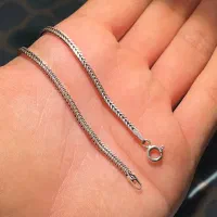 زنجیر نقره طرح ماری|جواهرات|زنجان, |دیوار