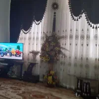 تور و دو عدد والان آبشاری مخمل و زیر پرده ای|پرده، رانر، رومیزی|چناران, |دیوار