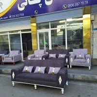 مبل۷نفره راحتی نیو اسکارلت|مبلمان خانگی و میز عسلی|قزوین, |دیوار