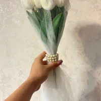 دسته گل عروس|گل مصنوعی|فولادشهر, C1|دیوار