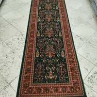 قالیچه سبز ۱ در ۲ و ۱ در ۳ و ۱ در ۴ طرح بختیاری|فرش|مشهد, امیر المومنین|دیوار