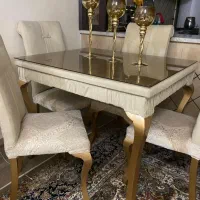 مبلمان ۹ نفره با ناهار خوری ۴ نفره سالم سالم|مبلمان خانگی و میز عسلی|مشهد, نوید|دیوار