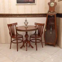 میز صبحانه خوری تمام چوب