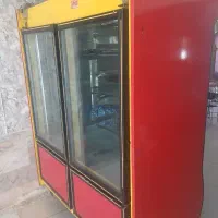 دوعدد یخچال ویترینی موتور فرانسه