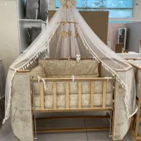 تخت کنار مادر مدل لمسه