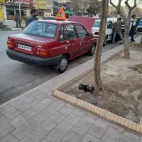 پراید ۸۶ بی رنگ شاسی پلمب