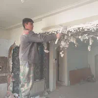 گچ کارگچکاری تخریب شومینه تخریبچی لکه گیرکناف کاشی|خدمات پیشه و مهارت|تهران, تهرانپارس غربی|دیوار