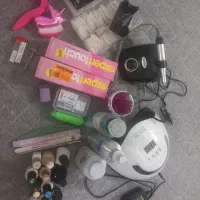 وسایل ناخن در حد نو