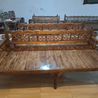 تولید انواع تخت های سنتی|مبلمان خانگی و میز عسلی|قزوین, |دیوار