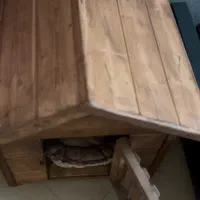 کلبه چوبی سگ  با جای خواب|لوازم جانبی حیوانات|تهران, قیطریه|دیوار