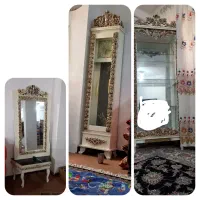 ست بوفه .ساعت و اینه کنسول