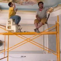 داربست فلزی چرخدار اروپایی