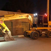 بیل مکانیکی اچ ای ۱۰۰ هپکو توپی بزرگ در حد صفر