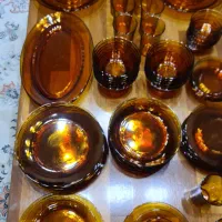 سرویس عسلی دورالکس کاپ کیک پارچ لانگ