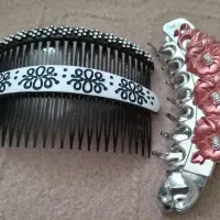 شونه و کلیپس مو