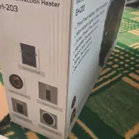 هیتر برقی فن دار تایمر دار در حد نو|بخاری، هیتر، شومینه|شاهین‌شهر, شهرک گلدیس|دیوار