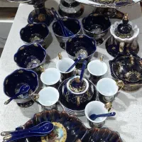 سرویس پذیرایی قدیمی انتیک لیلی مجنون برنز  لردشید