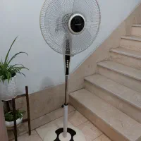 پنکه ی ایستاده سانی دکمه ی