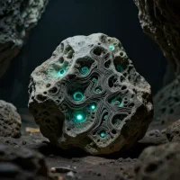 سنگ صخره ای نماد تک نیت و استخاره دقیق