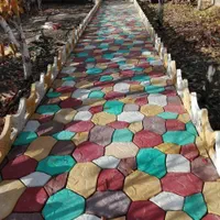 کفپوش پلیمری ،روستای تاج خاتون