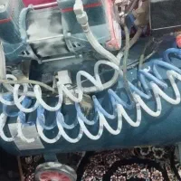 پمپ باد و پیستوله 50لیتری